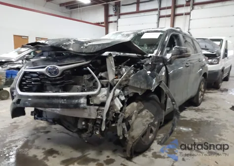 2023 Toyota Highlander Hybrid Xle Bronze from USA, damaged, VIN 5TDABRCH0PS563948